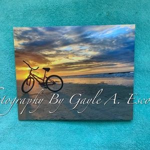 Original Photography Hilton Head Bike at Sunrise